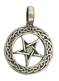 Anhänger 32 Pentagramm - Zinn
