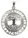 Anhänger 210 Lebensbaum - Silber