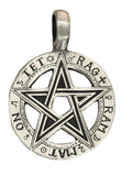Anhänger 30 Pentagramm - Zinn