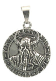 Wikinger 191 mit Königskette - Edelstahl