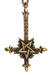 Anhänger 120 Kreuz - Bronze