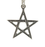 Anhänger 45 Pentagramm - Silber