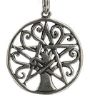 Lebensbaum 166 mit Schlangenkette - Silber