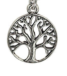 Lebensbaum 98 mit Schlangenkette - Silber