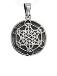 Anhänger 426 Metatrons Würfel - Silber