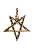 Anhänger 27 Pentagramm - Bronze