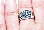 Ring Chaosstern, Gr. 52-76 (chaos) - Silber