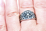 Ring Chaosstern, Gr. 52-76 (chaos) - Silber