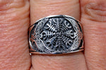 Ring Helm der Ehrfurcht, Gr. 52-74 (helm) - Silber