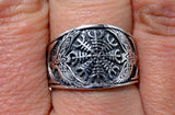 Ring Helm der Ehrfurcht, Gr. 52-74 (helm) - Silber