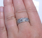 Ring Keltenknoten, Gr. 46-74 (kk1) - Silber