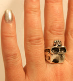 Ring Totenkopf, Gr. 54-76 (tk11) - Silber