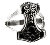 Ring Thorshammer Gr. 57-70  (th26)- Edelstahl