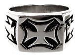 Ring Eisernes Kreuz, Gr. 55-74 (ek30) - Edelstahl