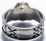 Ring "Thorshammer", Gr. 52-80 (thsi1) - Silber