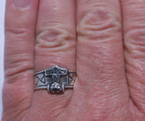 Ring "Thorshammer", Gr. 52-80 (thsi1) - Silber