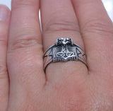Ring "Thorshammer", Gr. 52-80 (thsi1) - Silber