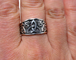 Ring Triqueta, Gr. 52-74 (trin) - Silber