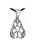 Ankh 119 mit Schlangenkette - Silber
